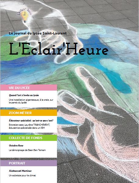 L’Eclair’heure, le journal du lycée