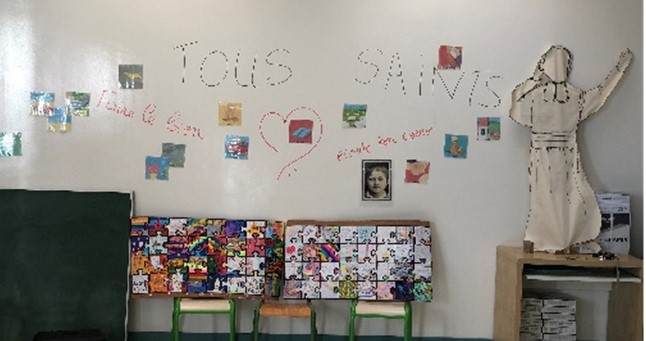 FETE DE LA TOUSSAINT A L’ECOLE