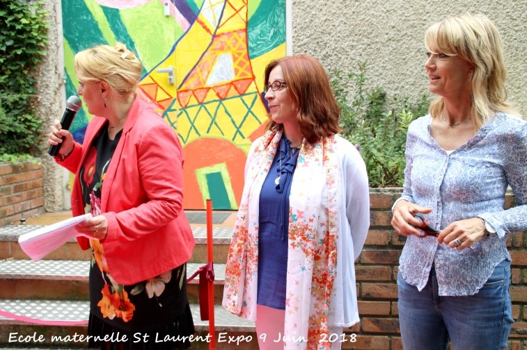 Inauguration des « Des portes en couleur » au Prélong
