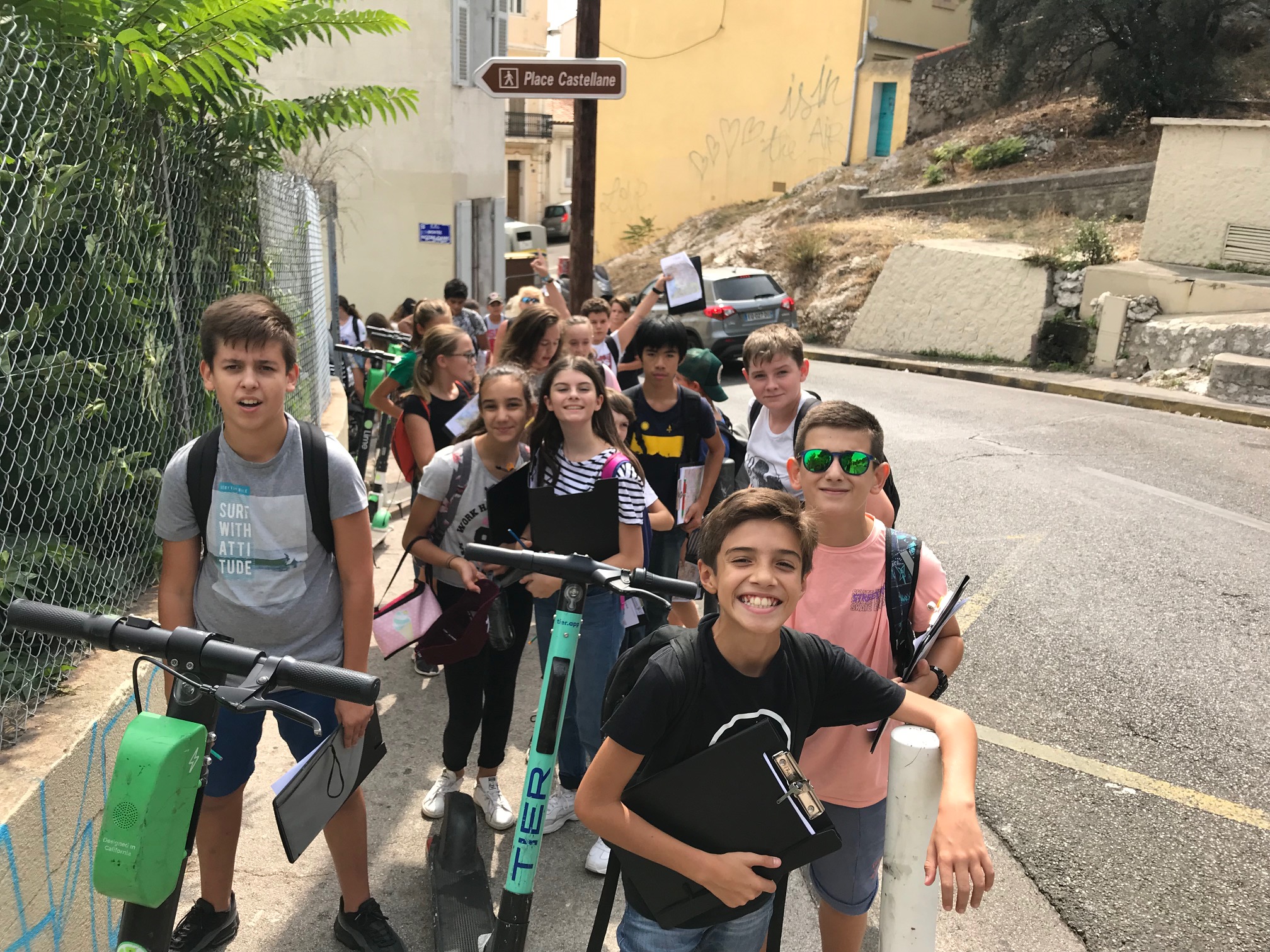 SORTIE A NOTRE DAME DE LA GARDE- 5EME C