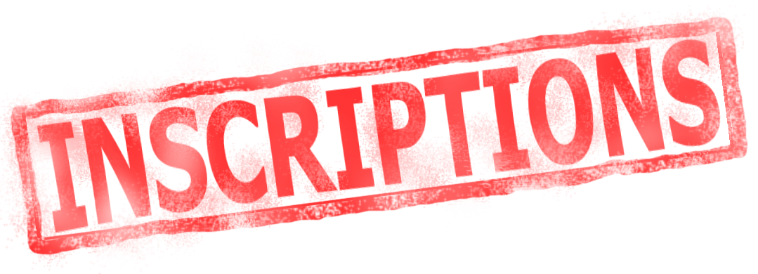 INSCRIPTIONS 2020-2021