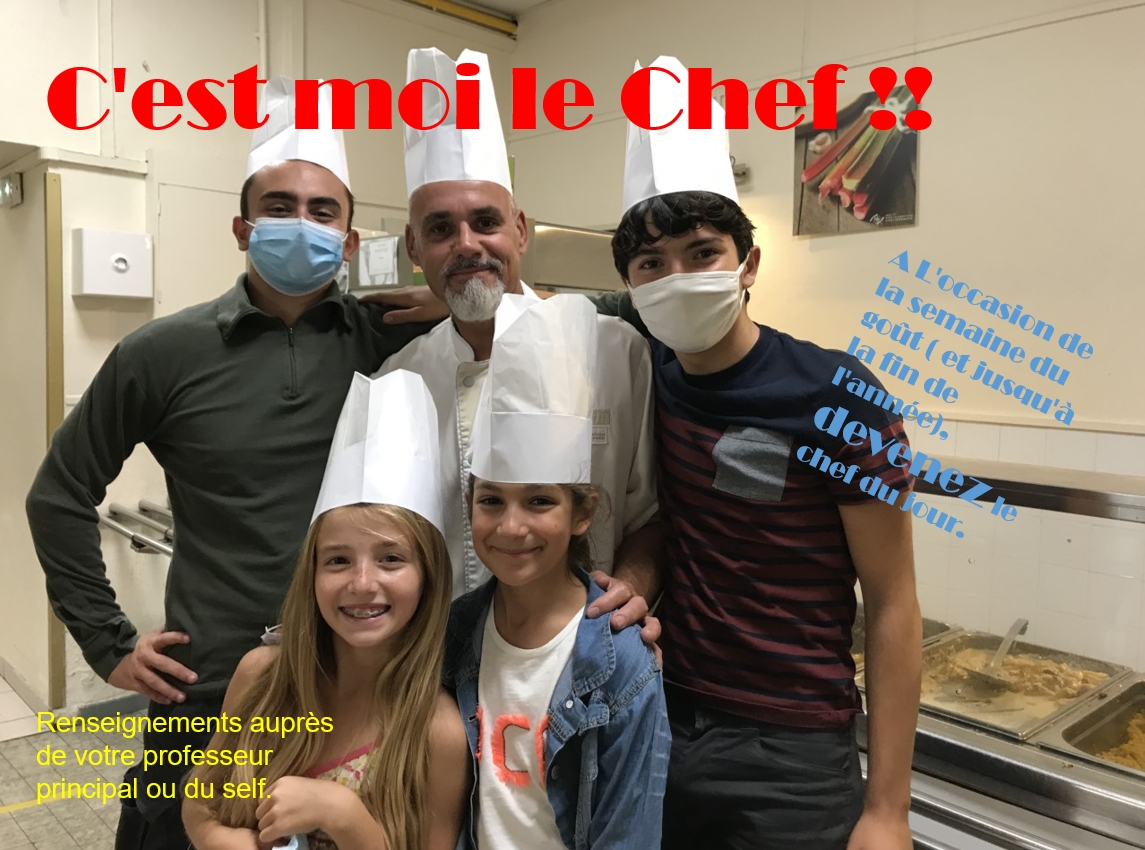 C'EST MOI LE CHEF !!