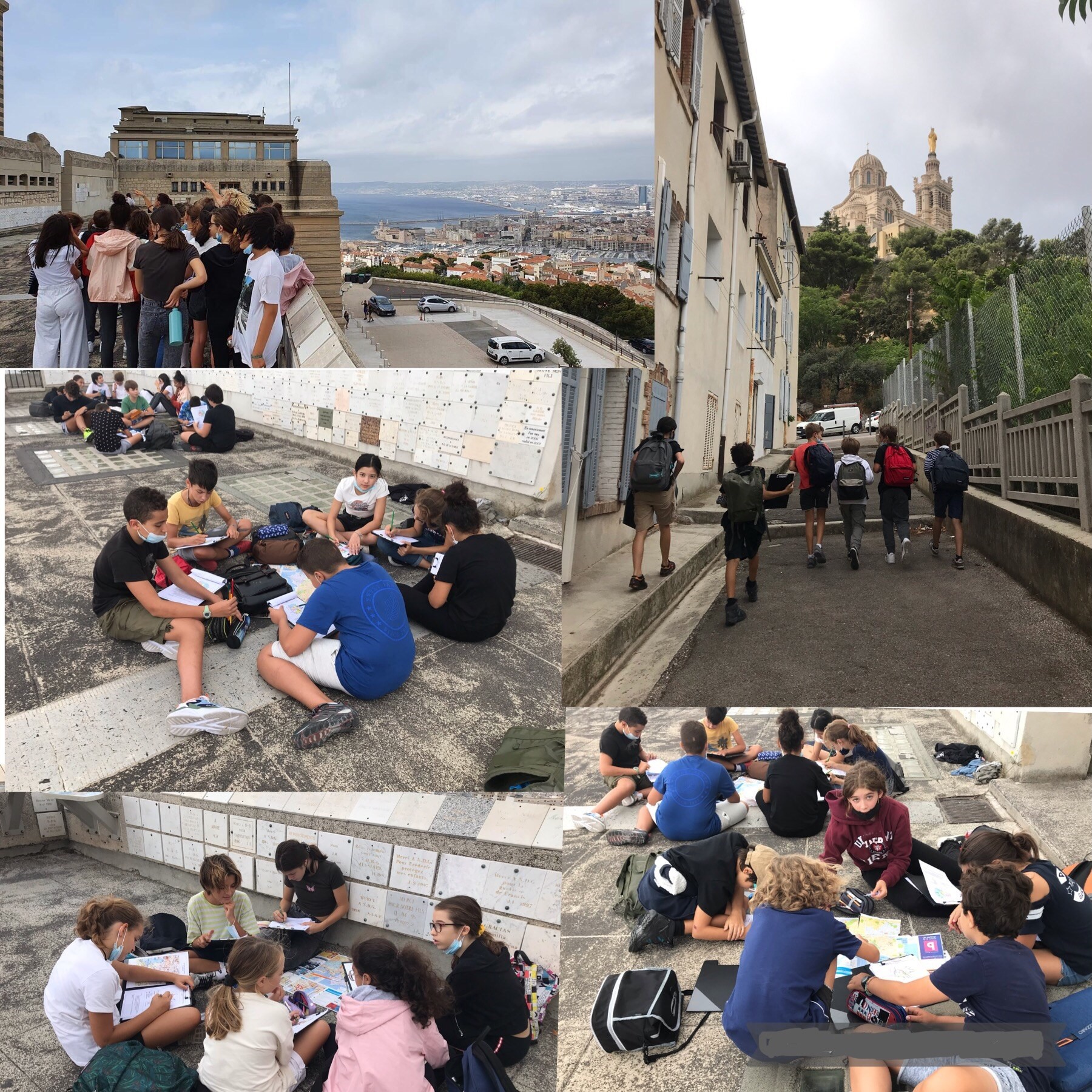 SORTIE NOTRE DAME DE LA GARDE 5EME C