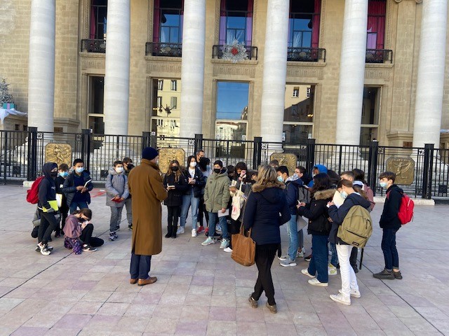 UNE VISITE GUIDEE A L'OPERA DE MARSEILLE