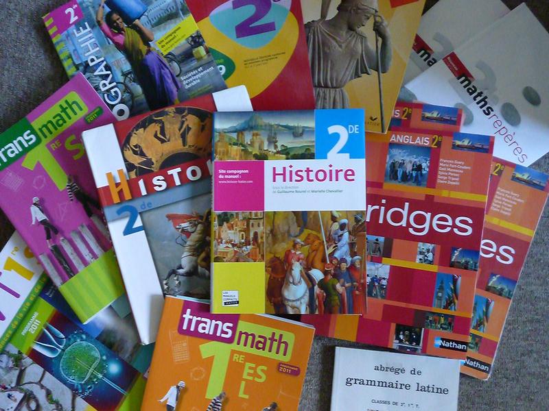 Restitution des manuels scolaires- Classes de Première
