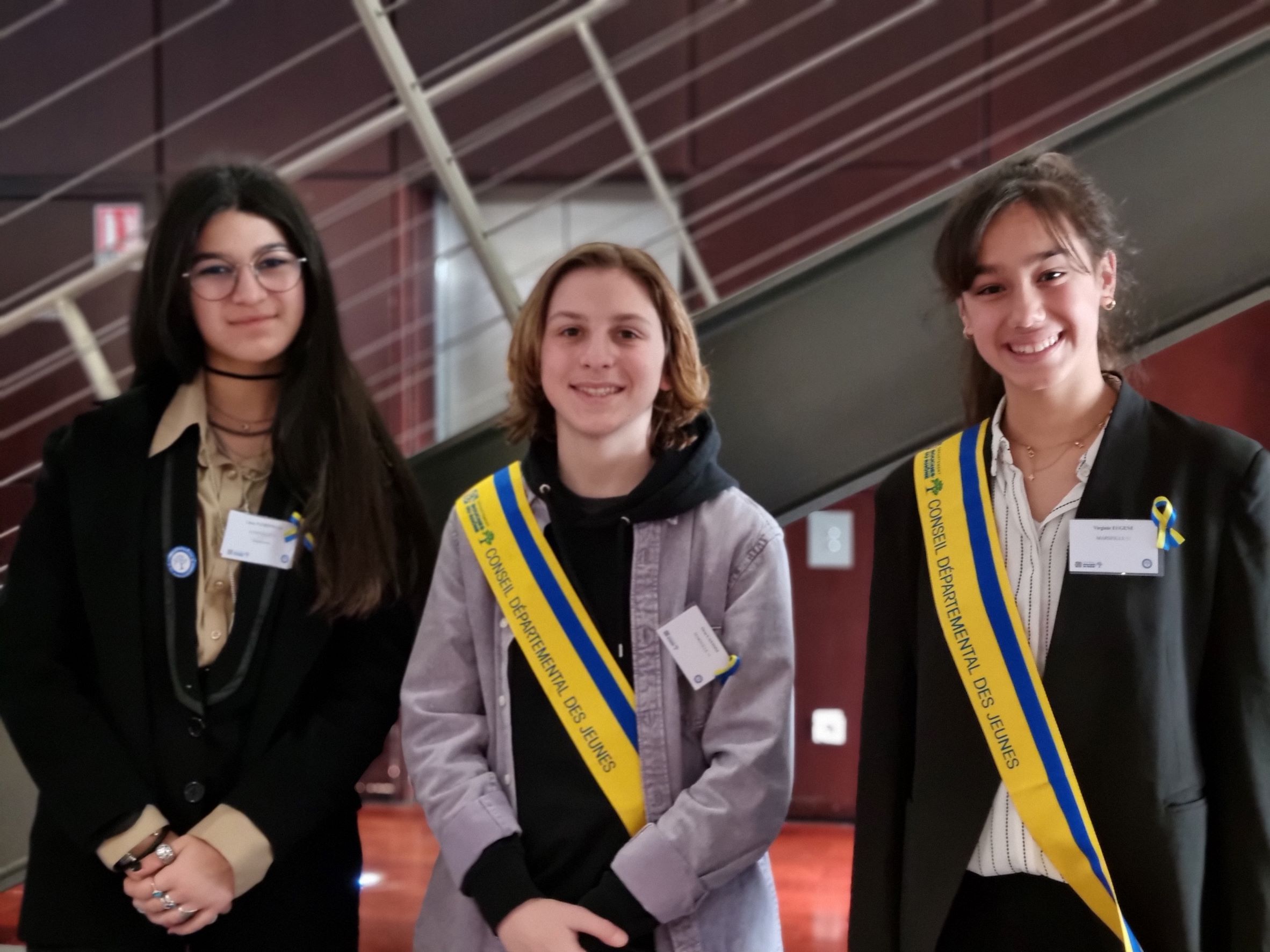 Virginie et Orso élus au Conseil départemental des Jeunes, Lilou membre du conseil des jeunes de Provence