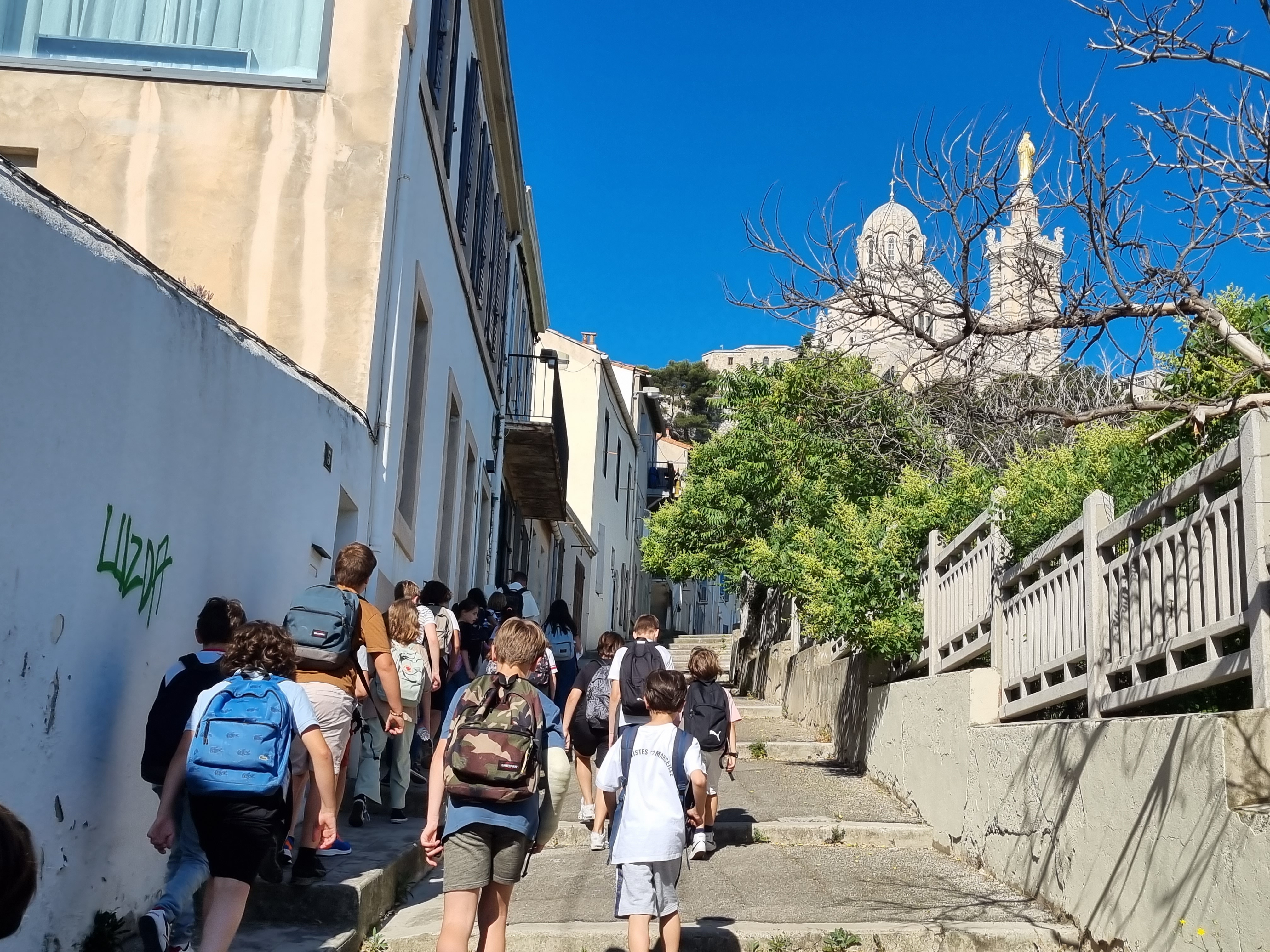 Ascension à Notre Dame de la Garde