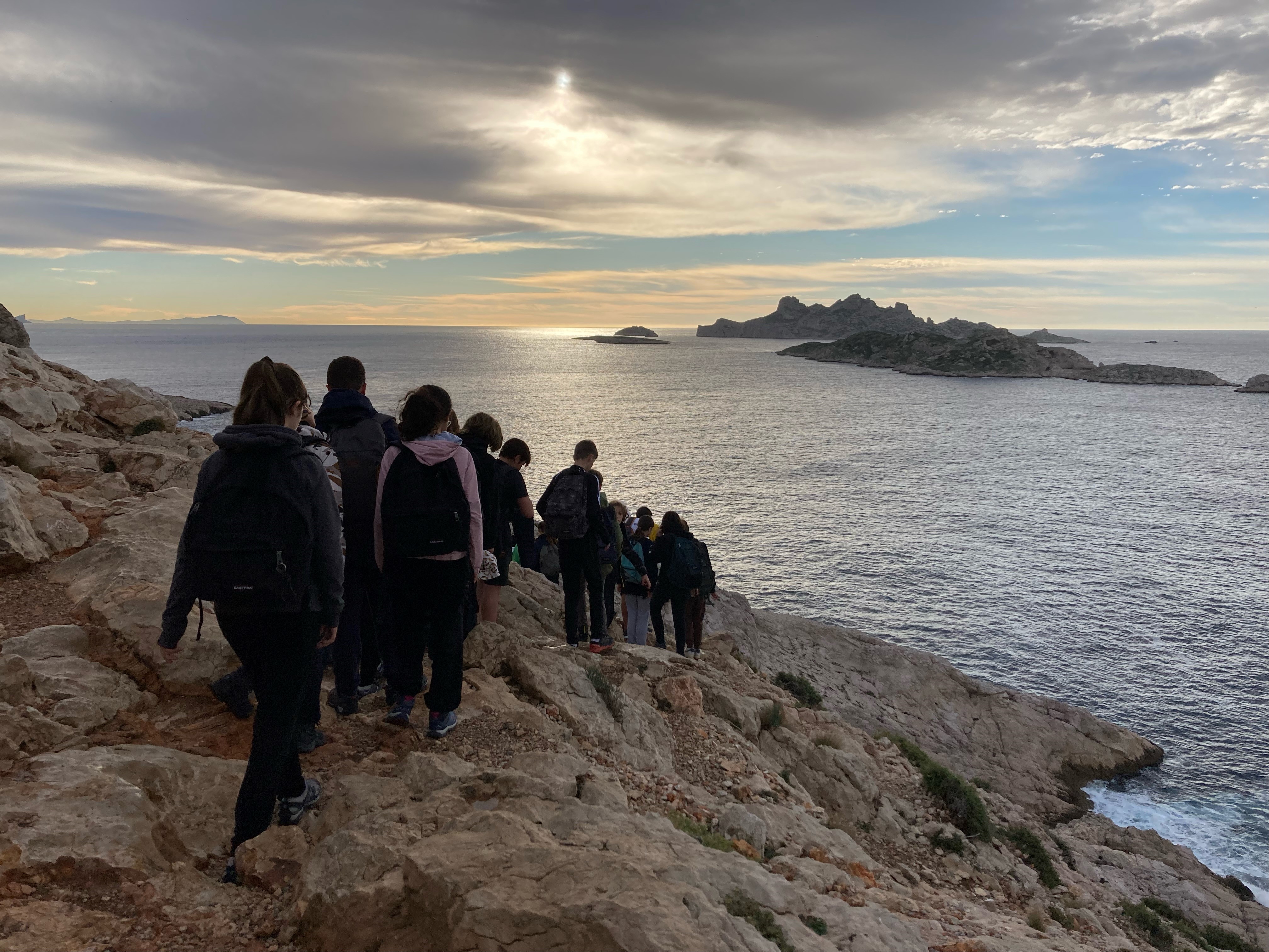 SORTIE CALANQUES 4EME 