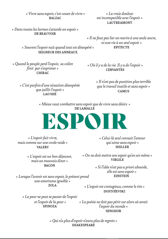EXPOSITION ESPOIR