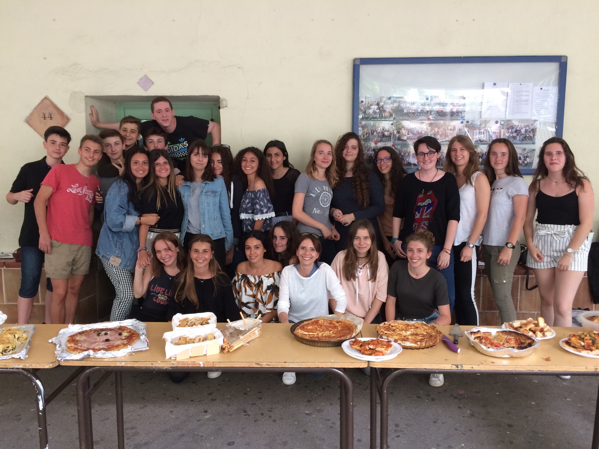 Repas de fin d'année en Seconde 4