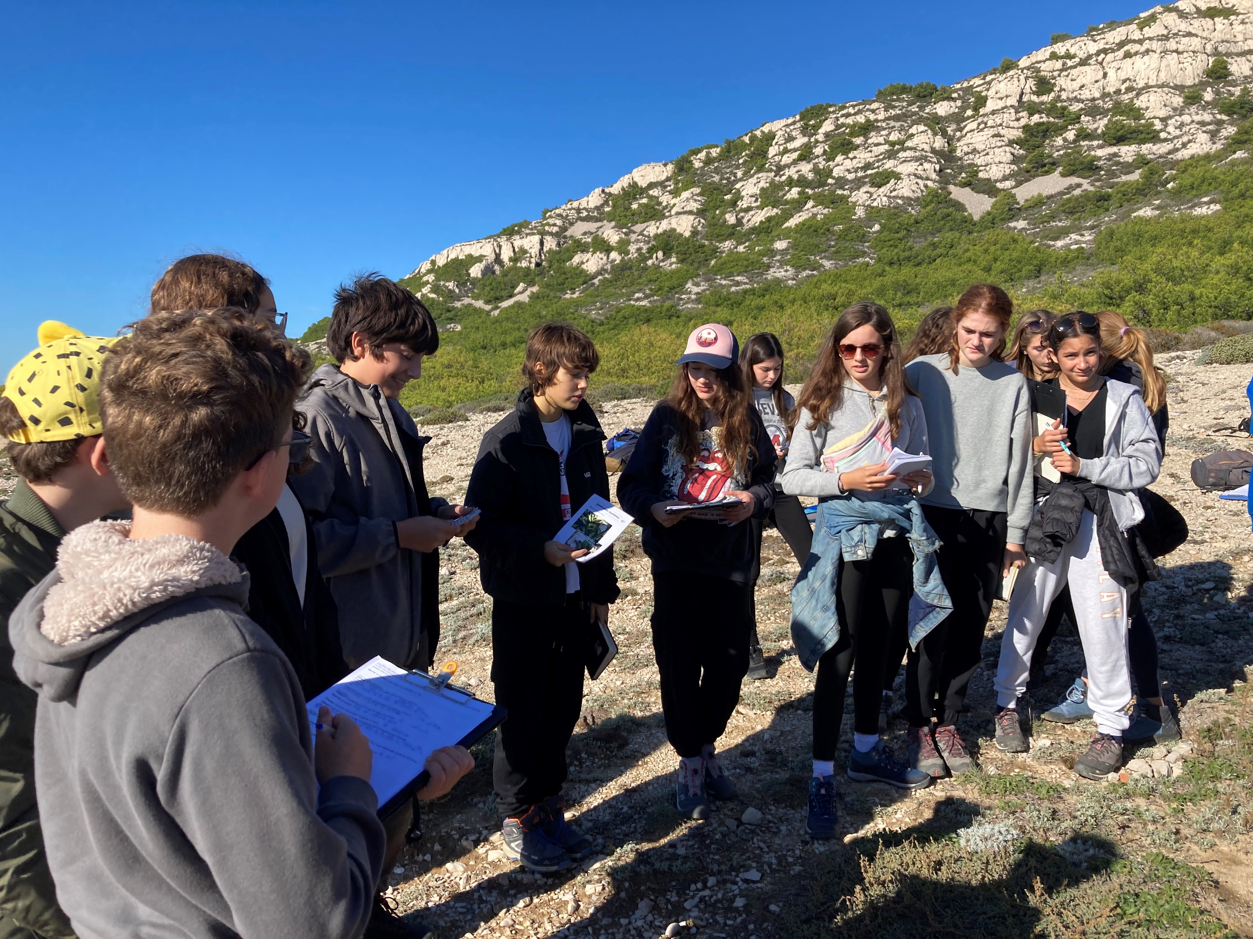 SORTIE CALANQUES 4EME C