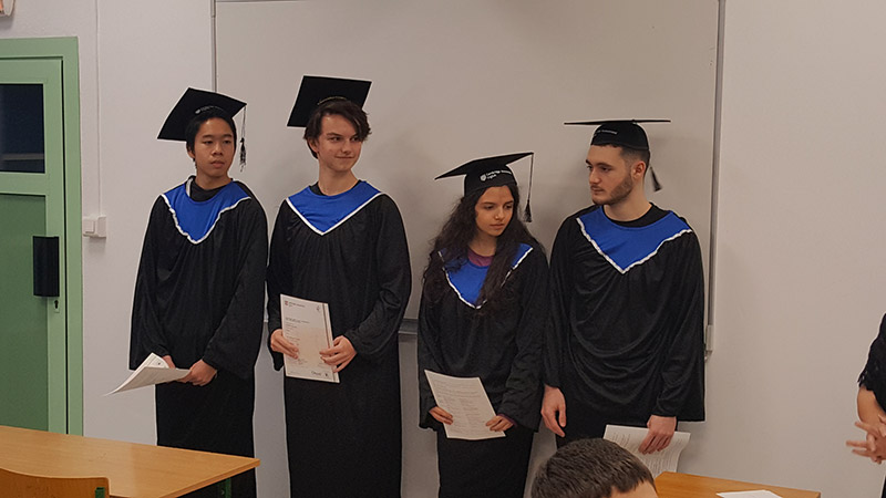 REMISE DES DIPLOMES CAMBRIDGE
