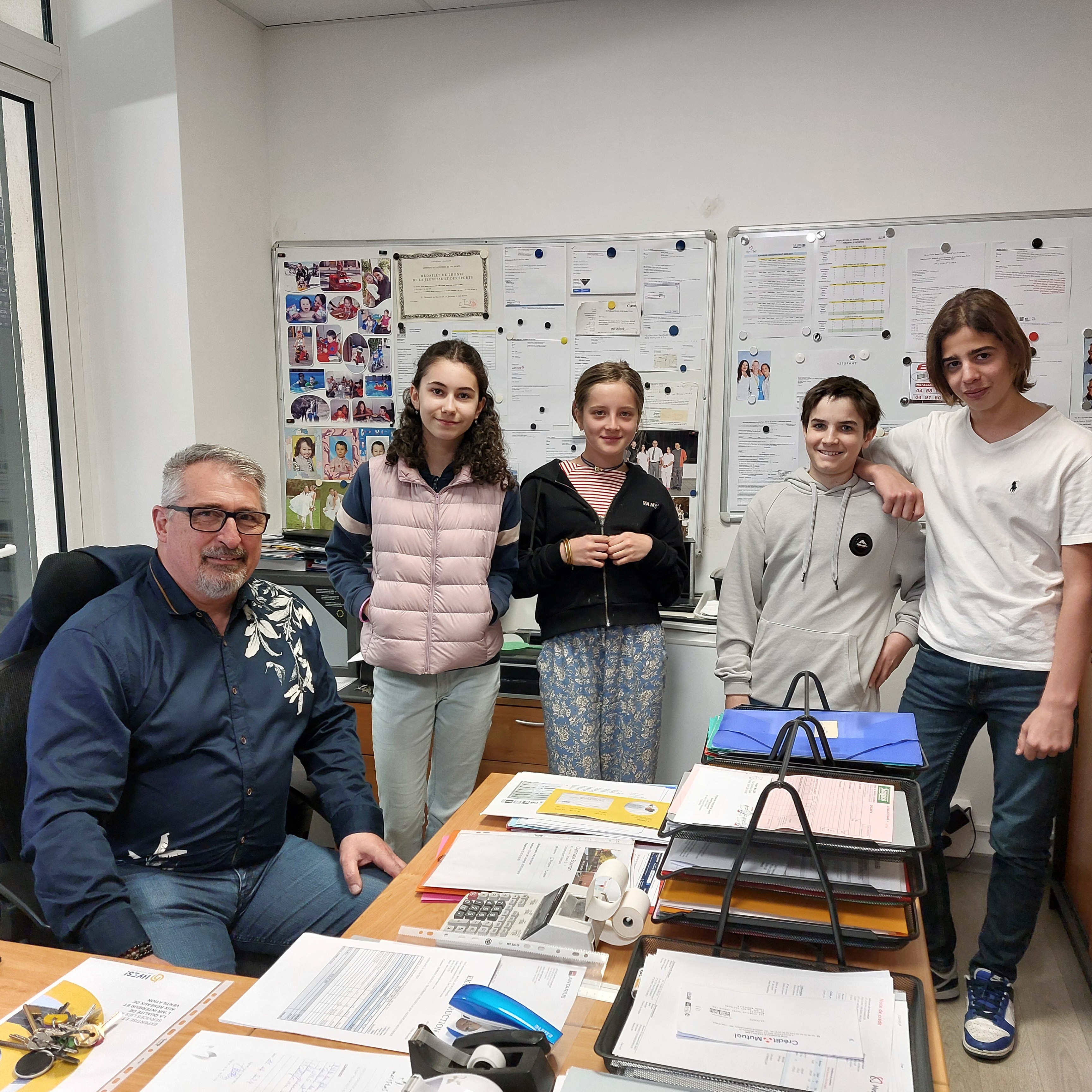 RENCONTRE DES ECO DELEGUES AVEC MONSIEUR MULLER !