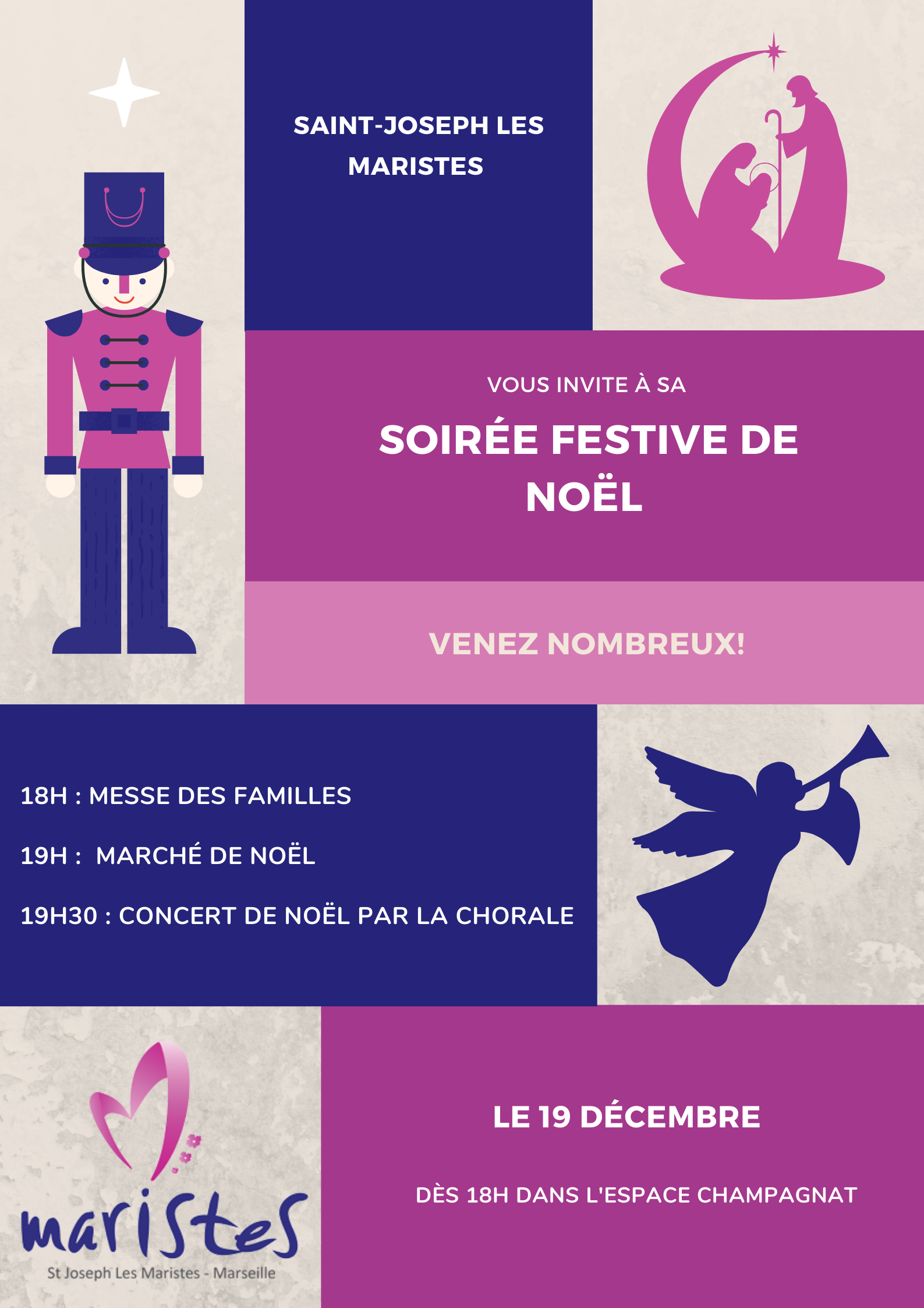 SOIREE FESTIVE DE NOEL ! 