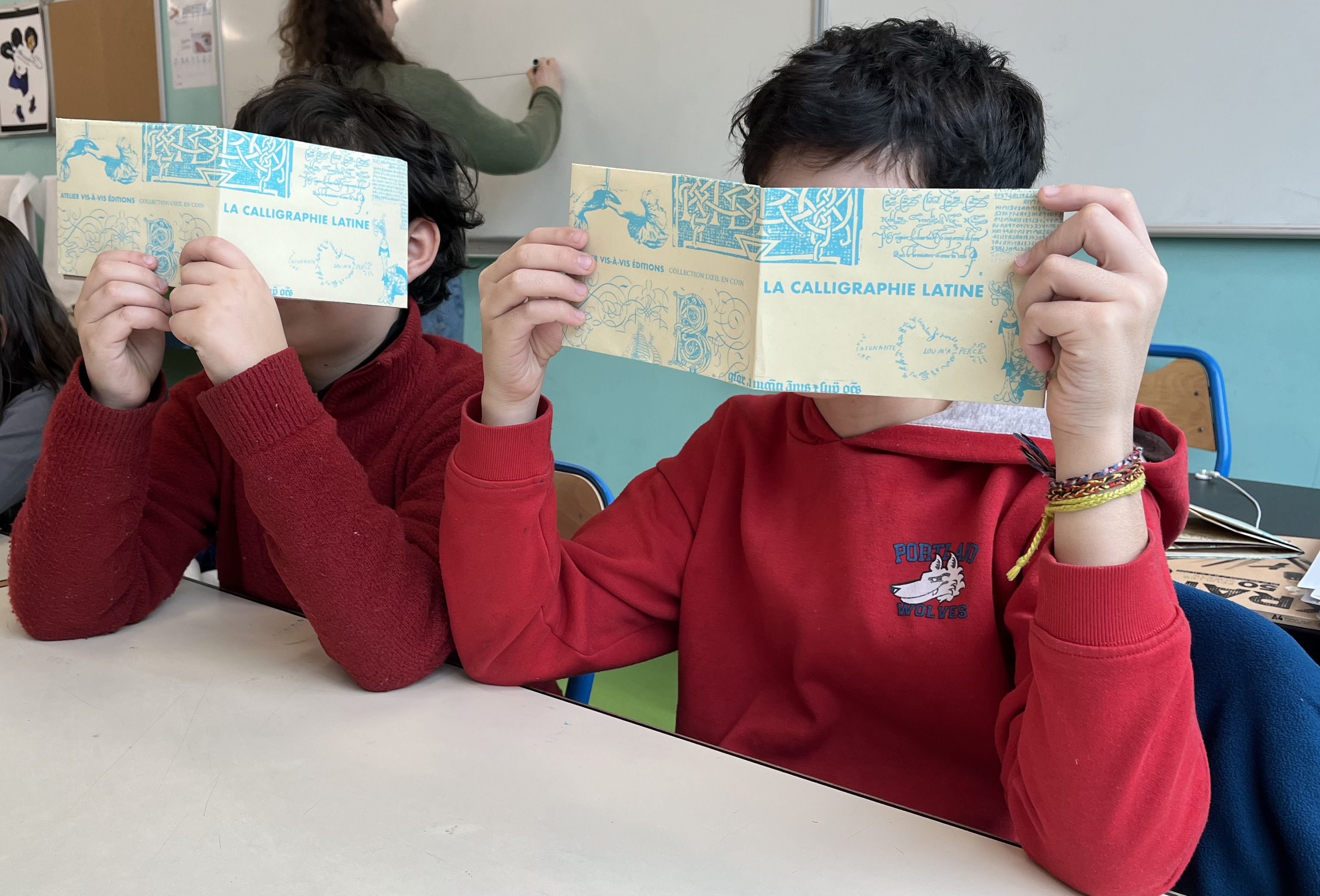 ATELIER DE SERIGRAPHIE EN 6EME !