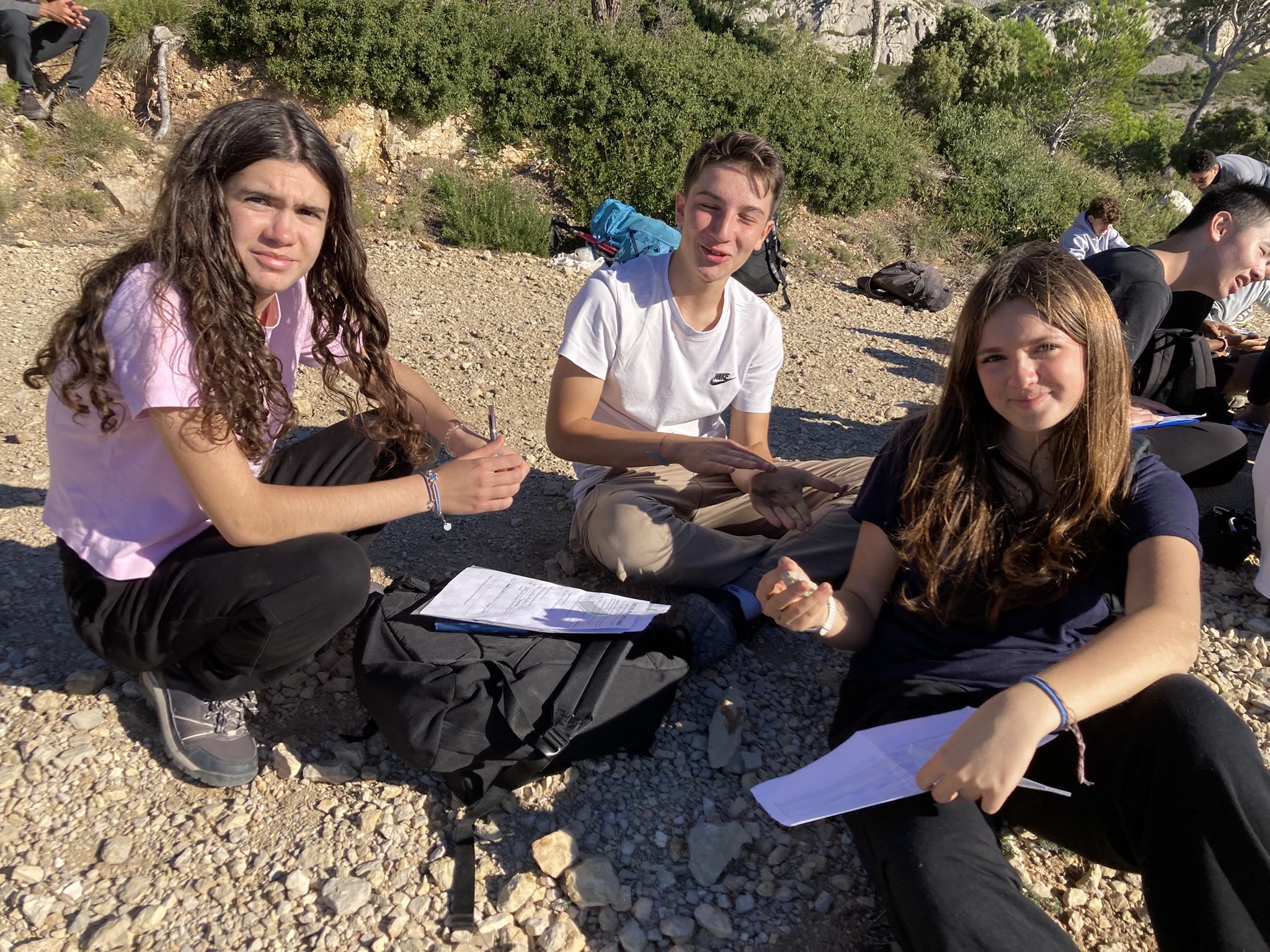 SORTIE CALANQUES POUR LA SECONDE NATURE !
