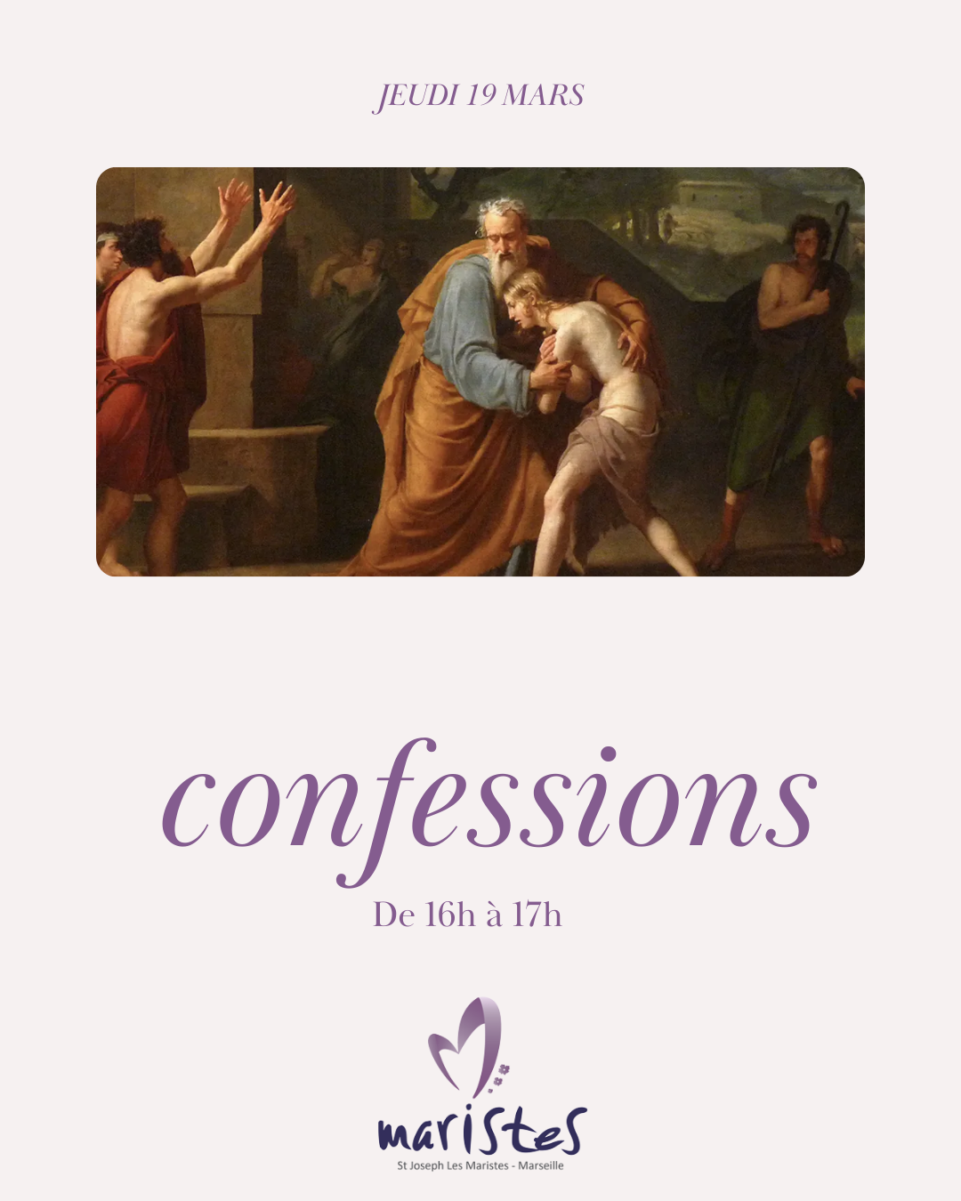 TEMPS DE CAREME- CONFESSIONS