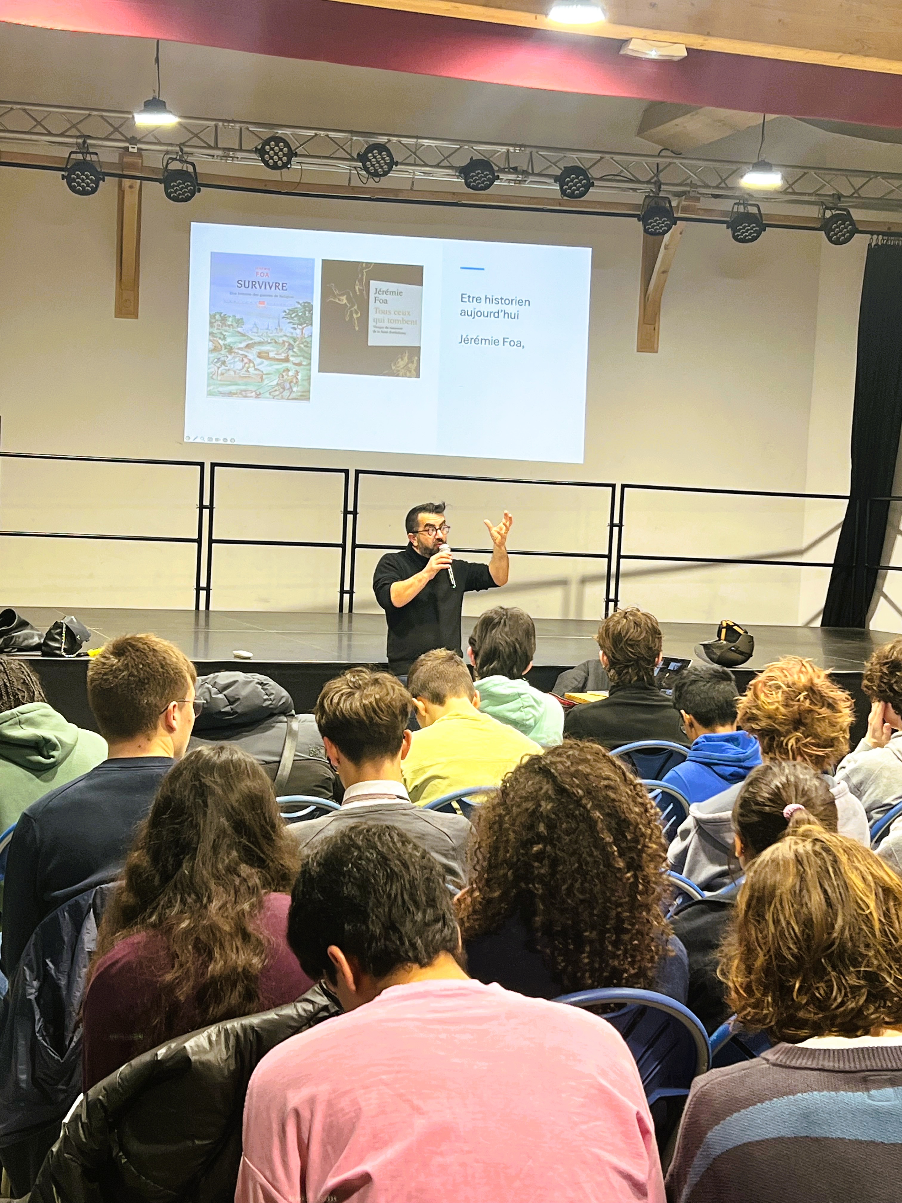 INTERVENTION DE JEREMIE FOA !