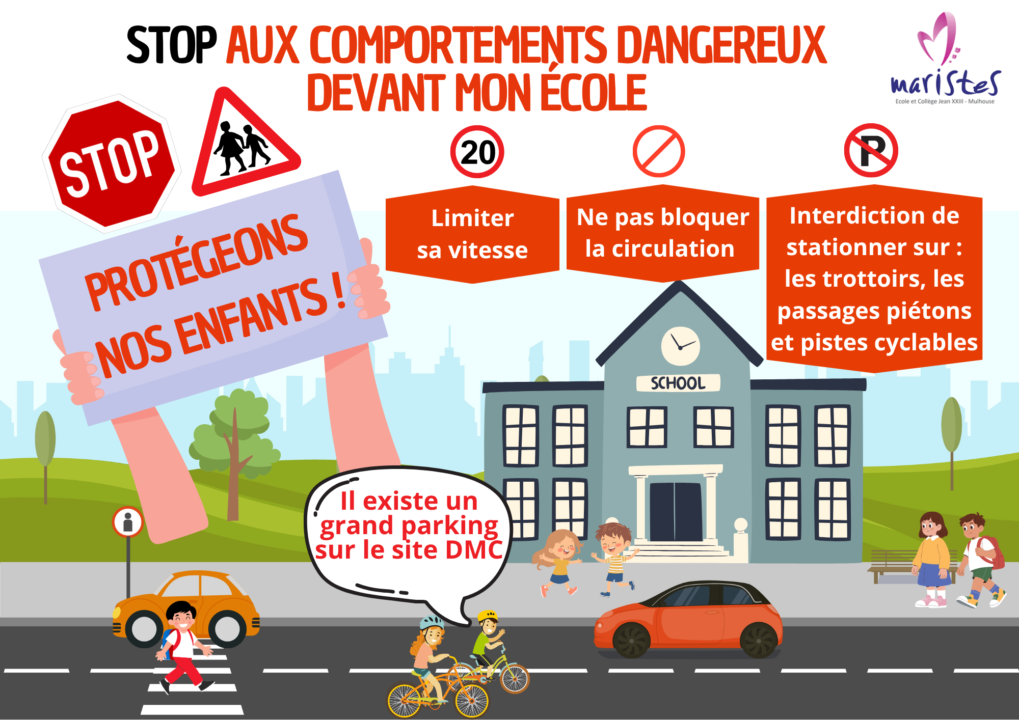 Sécurité aux abords de l'établissement
