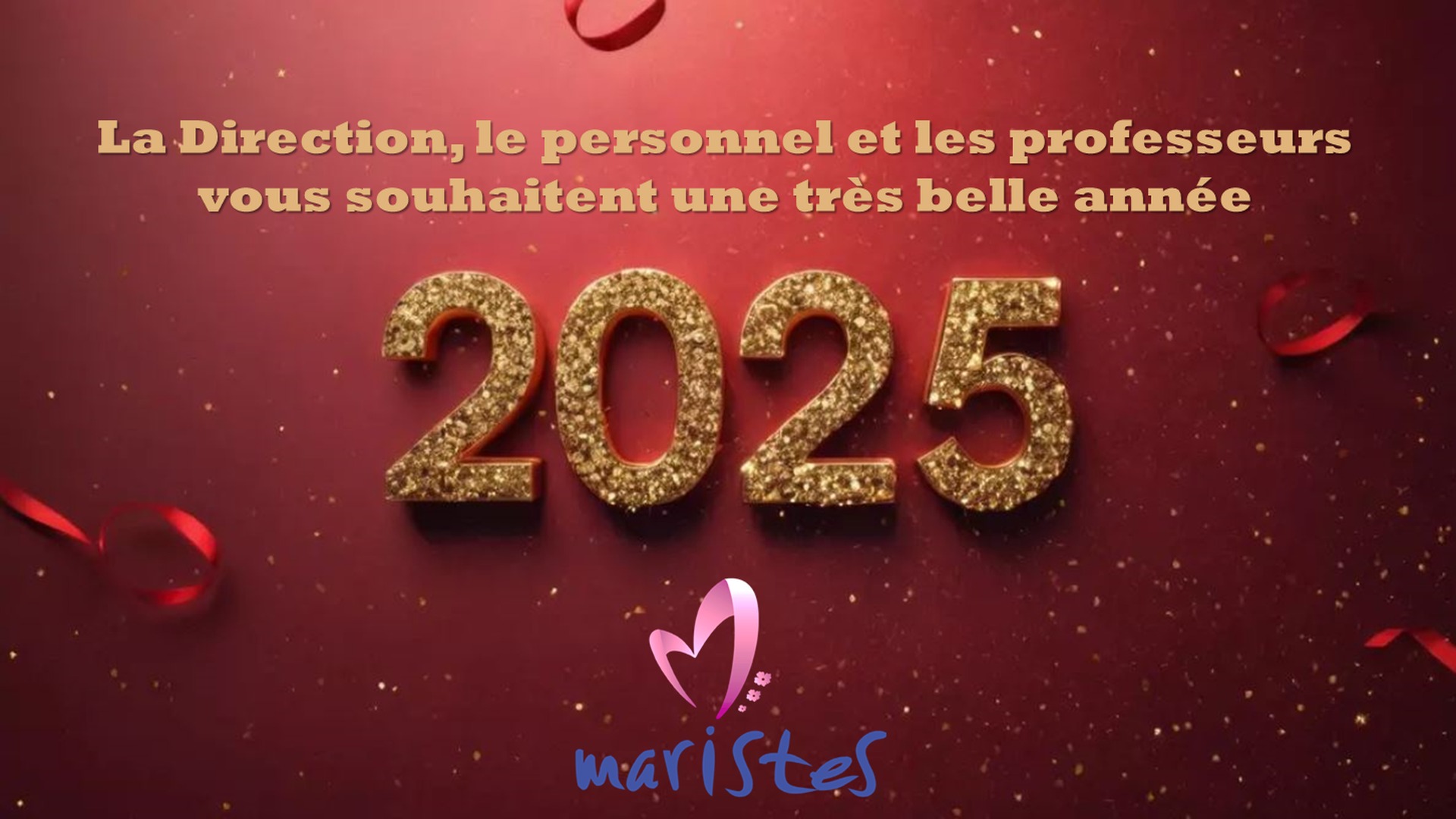 Meilleurs vœux 2025