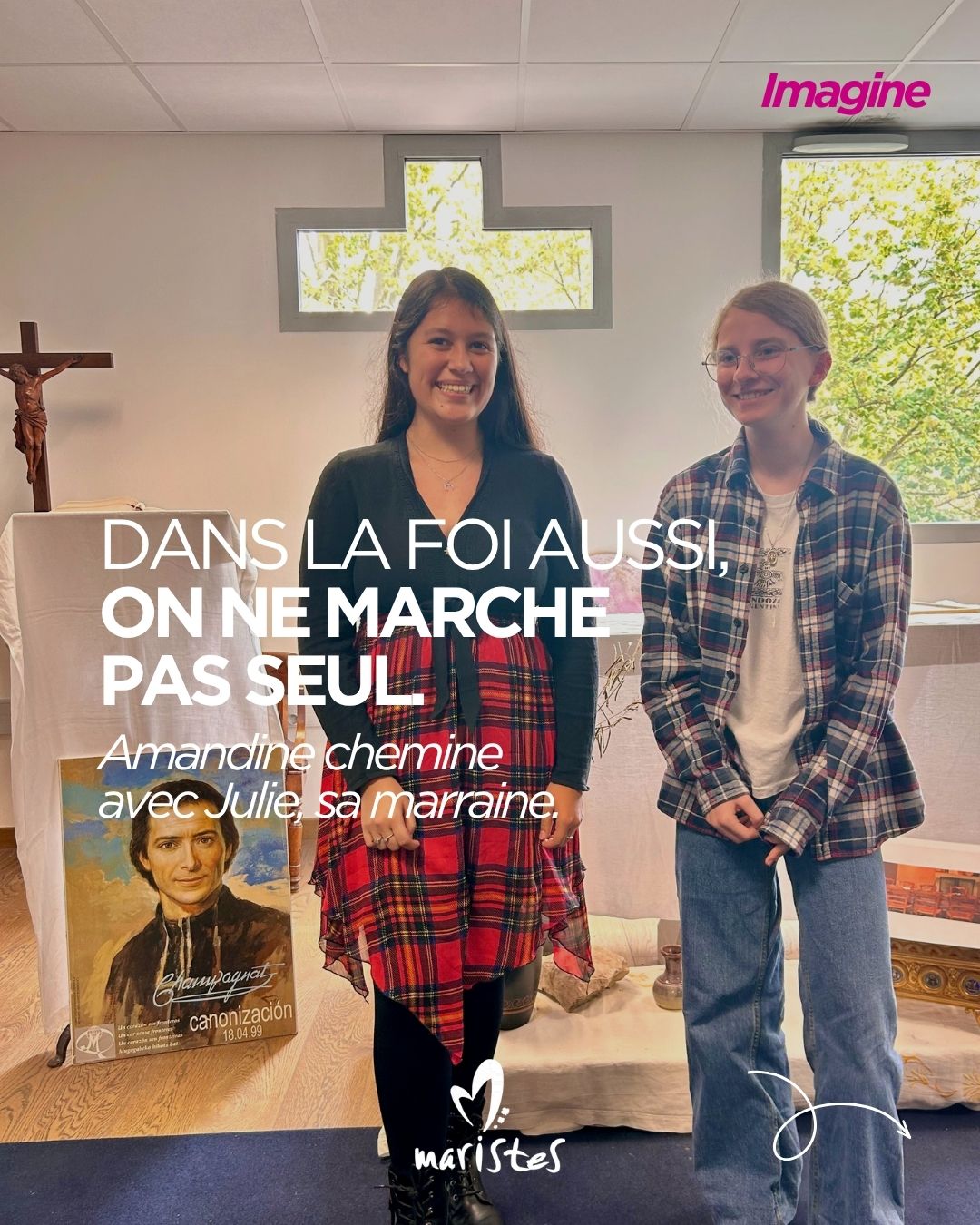 Grandir dans la foi : aux Maristes, des élèves accompagnent d'autres élèves