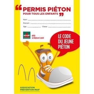 Les CE2 passent le Permis piéton