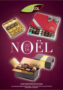 Vente des chocolats de Noël